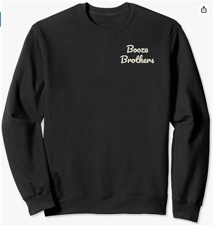 Boozin' Made Easy Bubble Logo Sweatshirt