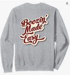 Boozin' Made Easy Bubble Logo Sweatshirt