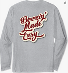 Boozin' Made Easy Bubble Logo Long Sleeve T-Shirt